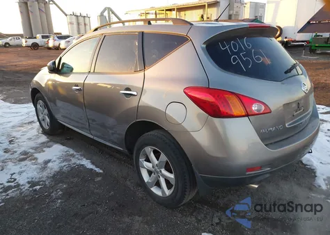2009 Nissan Murano S из США, поврежденный, VIN JN8AZ18W99W203587